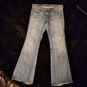 Citizens Of Humanity Light Blue Flare Jeans